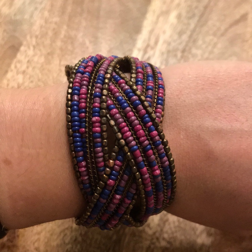 Beaded bracelet-free with other purchase
